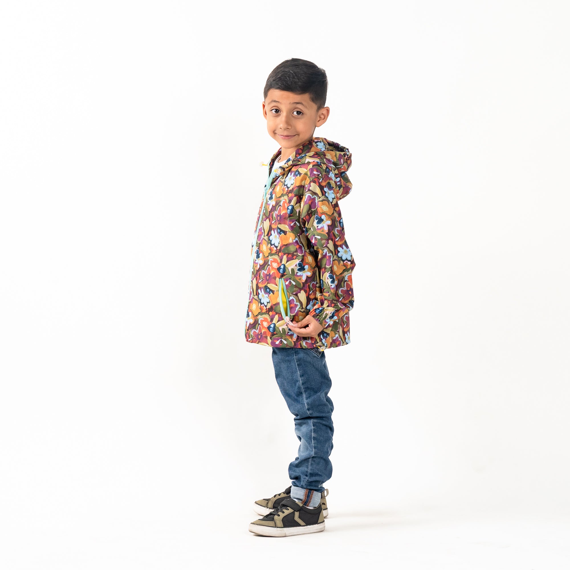 Chaqueta Rompevientos Mini Mompox Polen