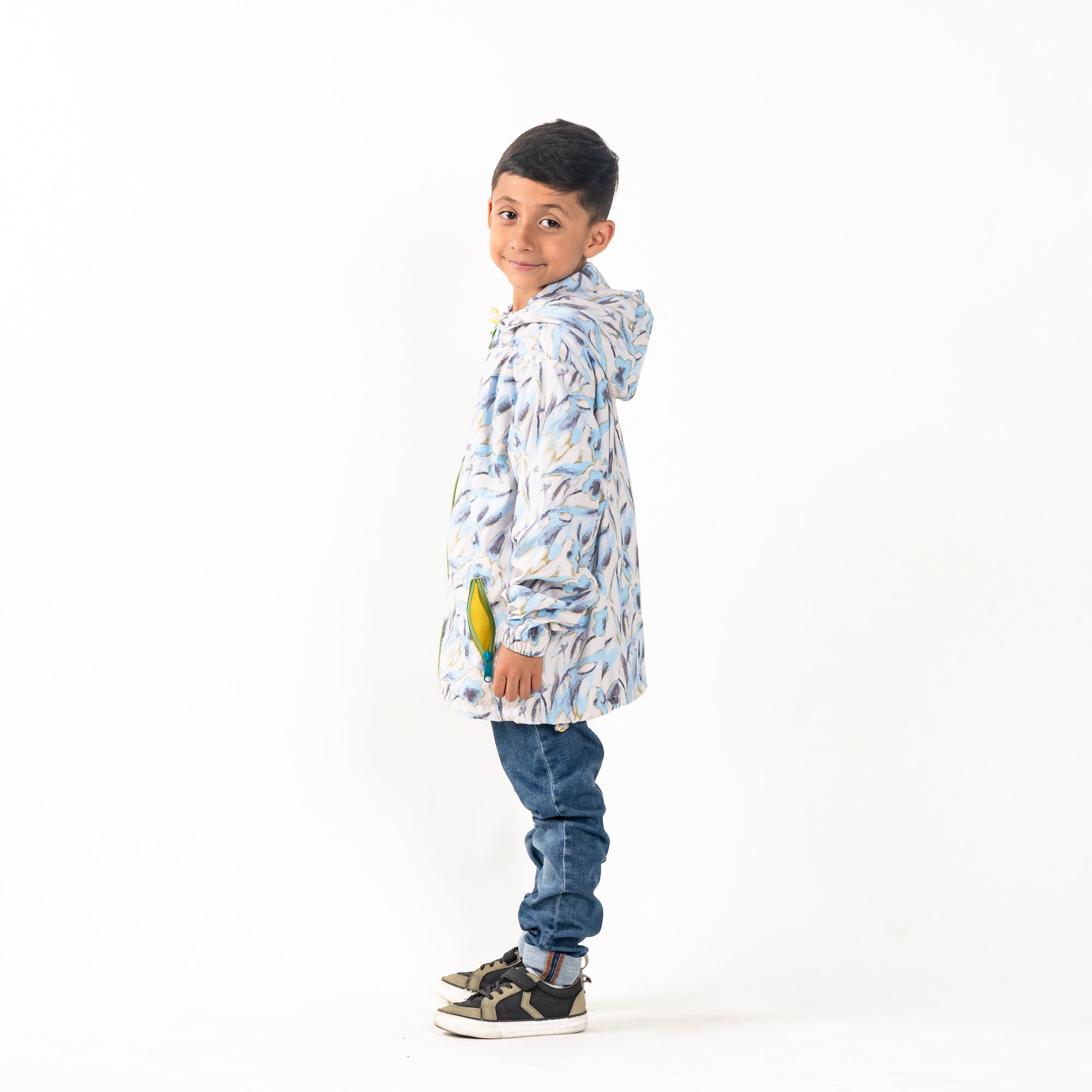 Chaqueta Rompevientos Mini Mompox Polen