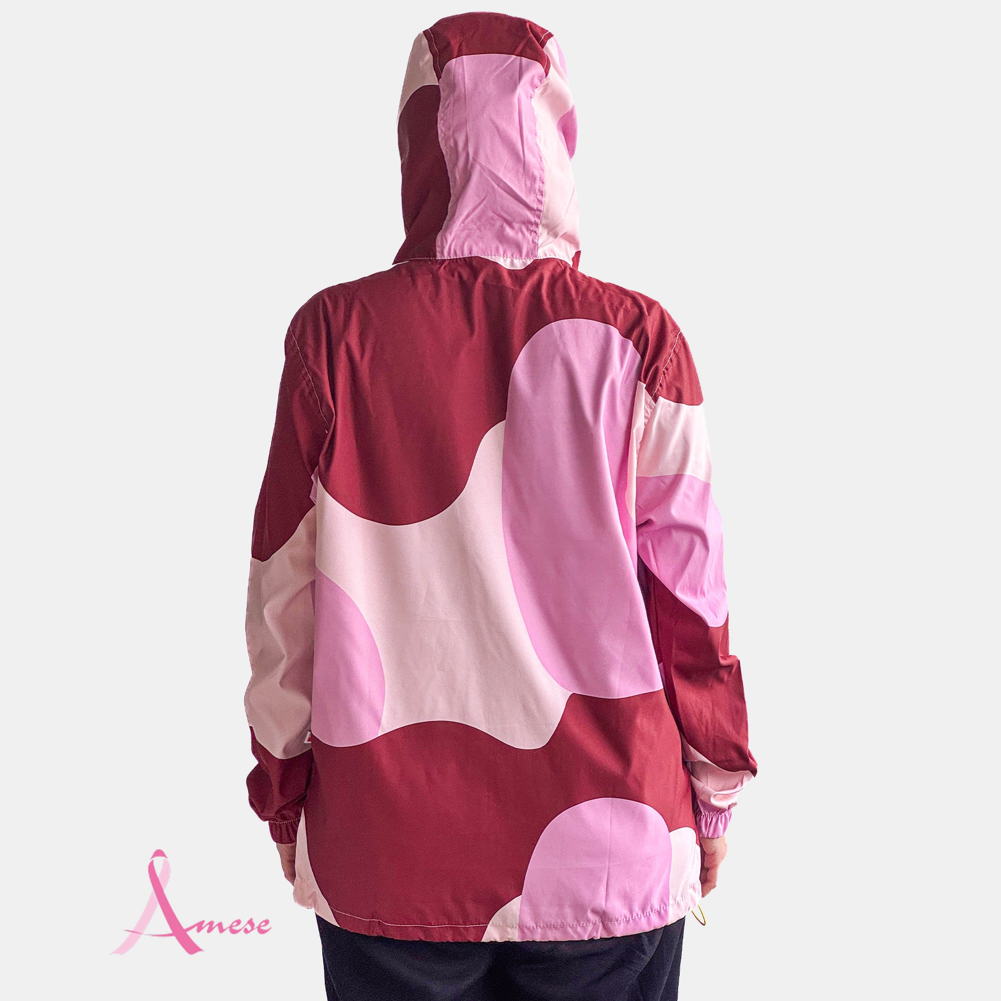 Chaqueta Mompox Manchas Granate AMESE