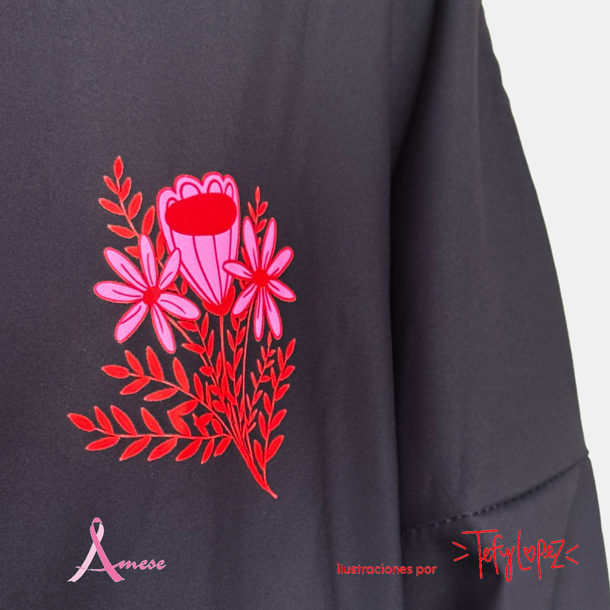 Chaqueta Oversize Leticia AMESE - Ilustrado por Tefy Lopez