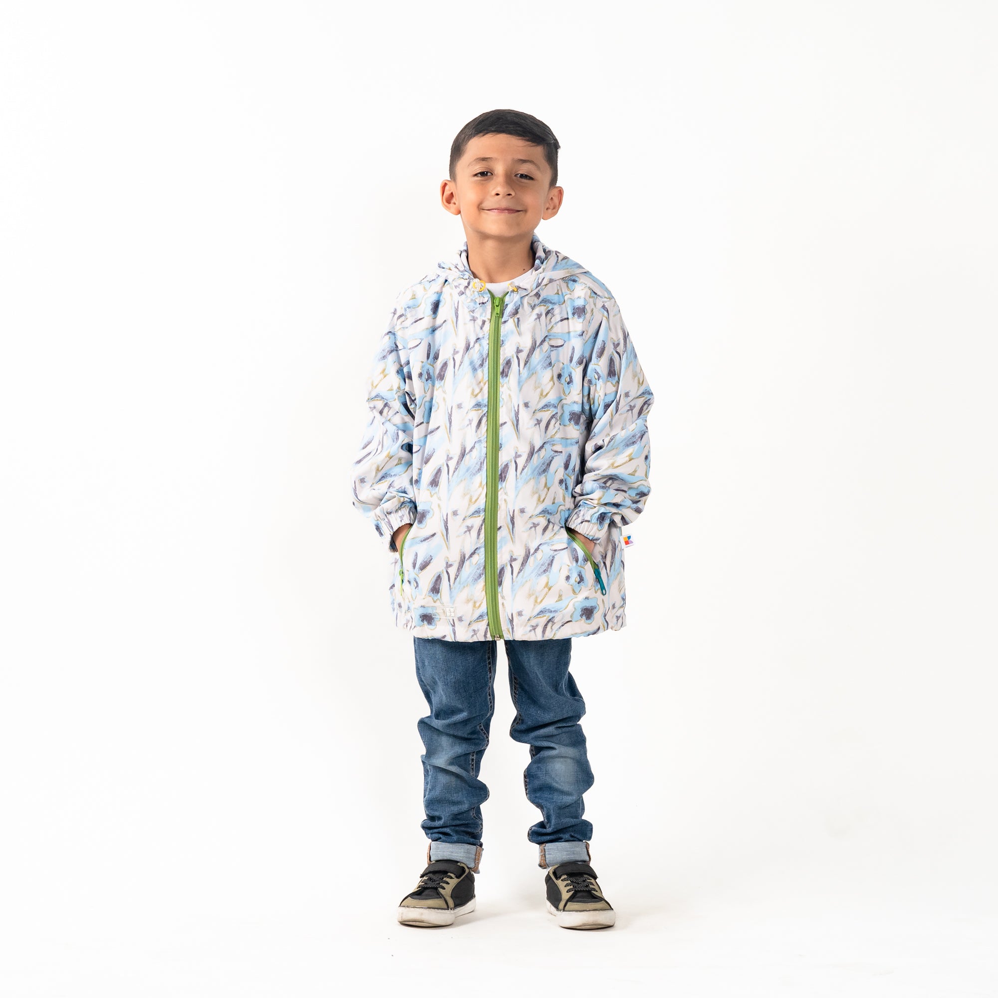 Chaqueta Rompevientos Mini Mompox Polen