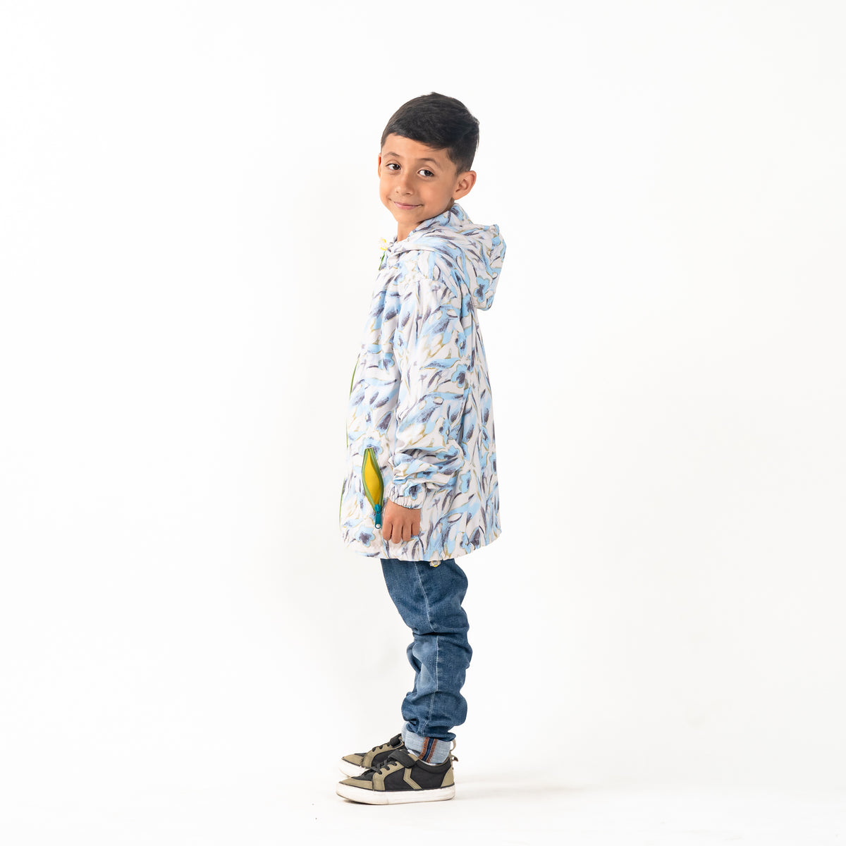 Chaqueta Rompevientos Mini Mompox Polen