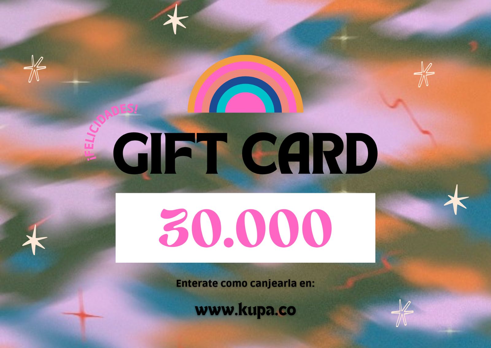 Gift Card de $30.000