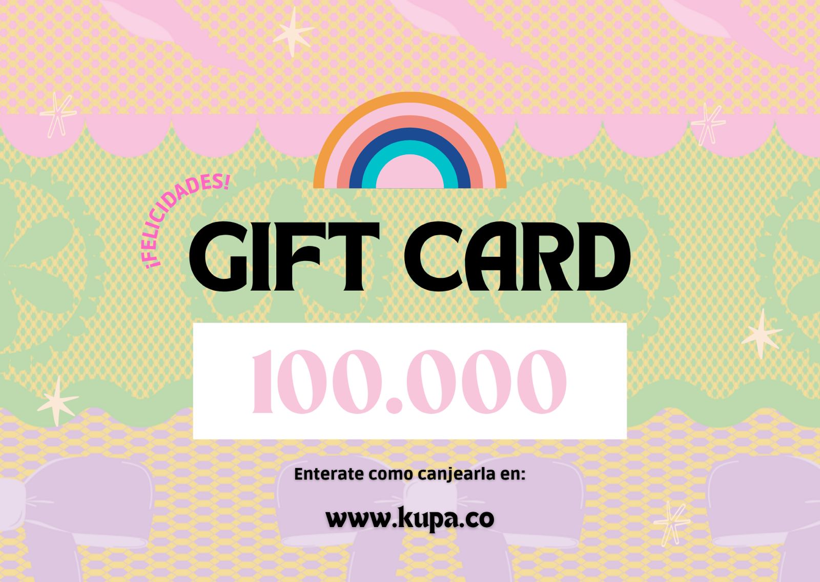 Gift Card de $100.000