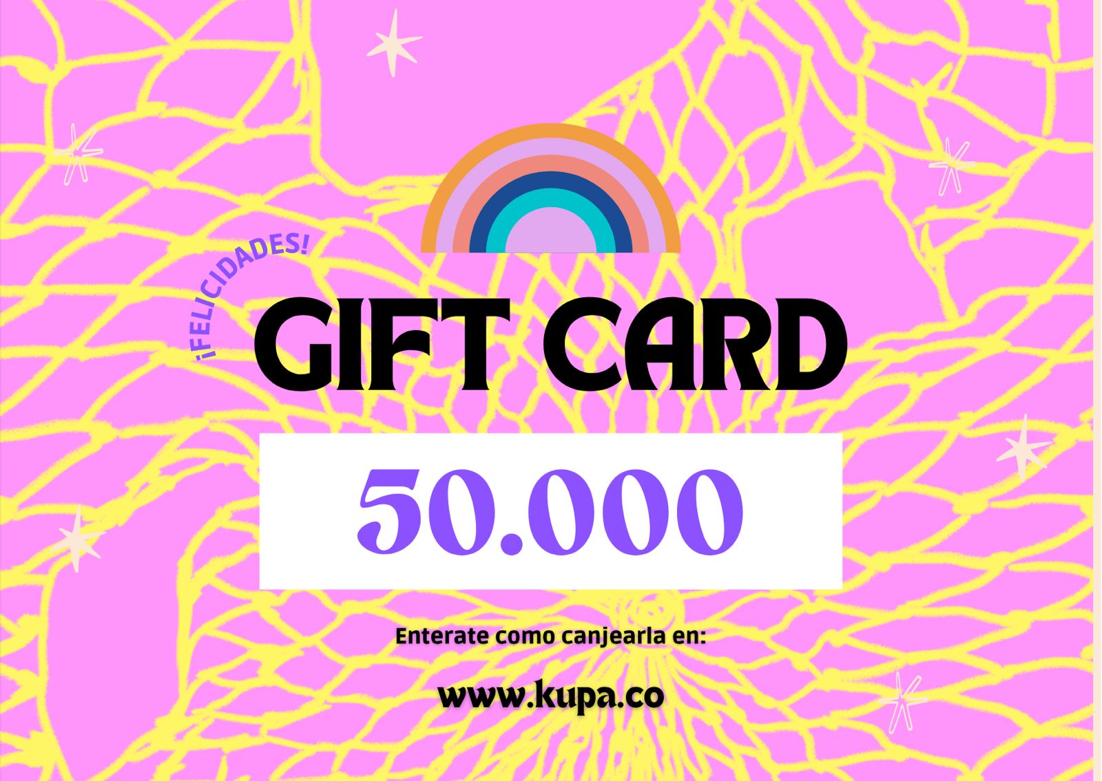 Gift Card de $50.000
