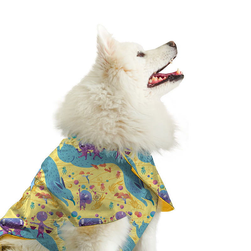 Capa impermeable para mascotas Guaduas Viajerxs Astrales