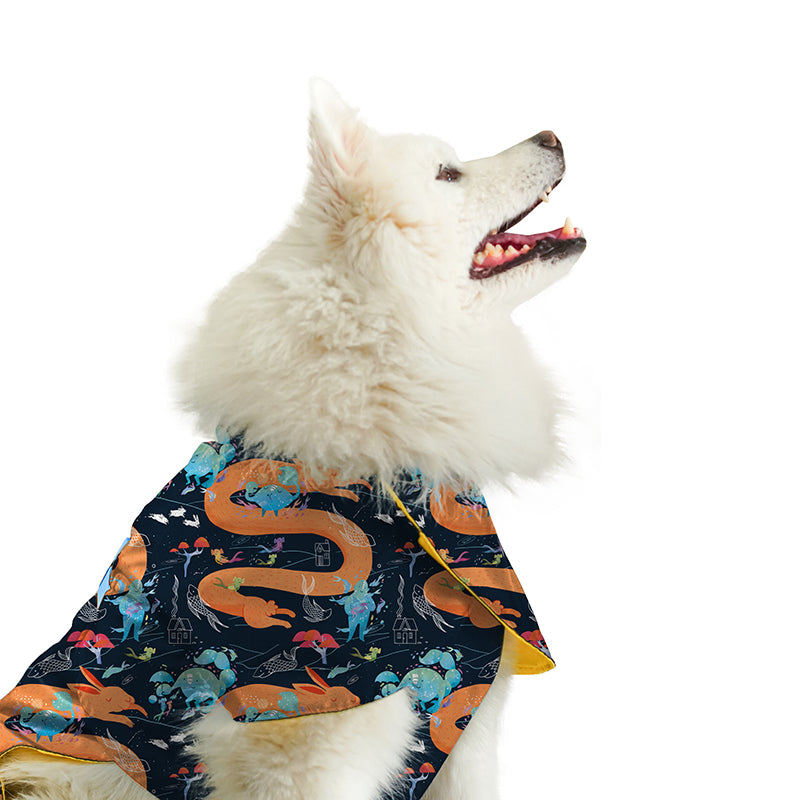 Capa impermeable para mascotas Guaduas Viajerxs Astrales