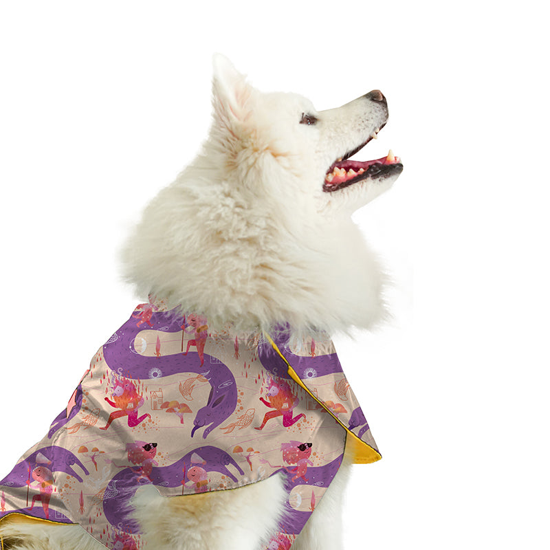Capa impermeable para mascotas Guaduas Viajerxs Astrales