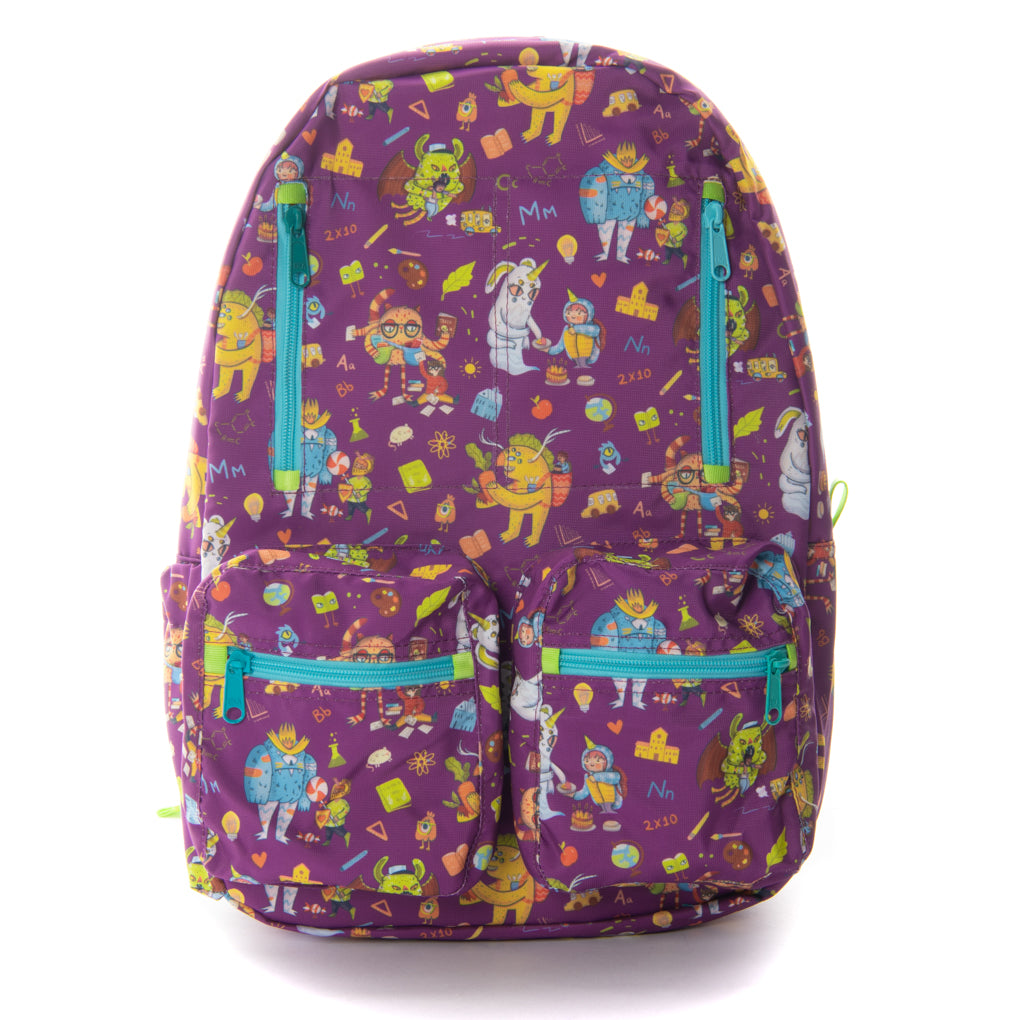 Maleta Iguaque Colegio Morado